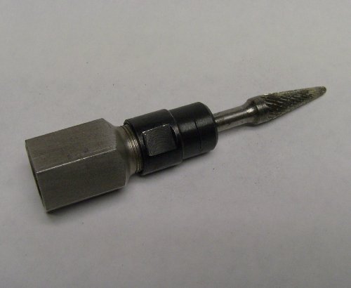 Kuccmo Flapper Adapter 5/8 Unc Thread With 1/4" Collet #TOP4