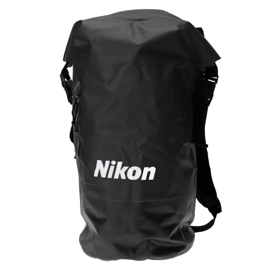 Nikon Zaino impermeabile, 20 L, tasca anteriore impermeabile, perfetto per qualsiasi fotocamera, Nero, CS-S66BK