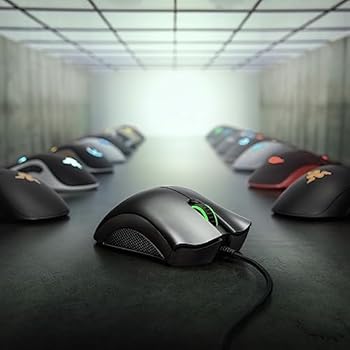 Razer DeathAdder Essential Gaming Mouse: 6400 DPI Optical Sensor