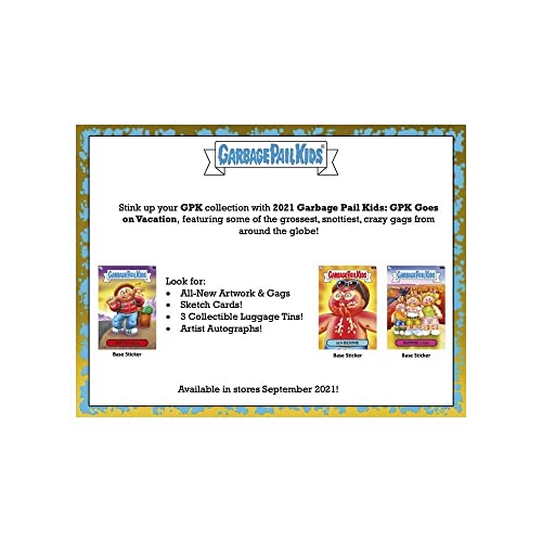 2021 Topps Garbage Pail Kids Series 2: GPK Goes on Vacation Retail Tin
