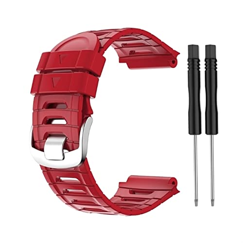 QSYJCCXD Banda de Reloj de Silicona Colorida para Forerunner 920xt Reemplazo de Correa de reemplazo de la Pulsera Sport Sport Pulsera
