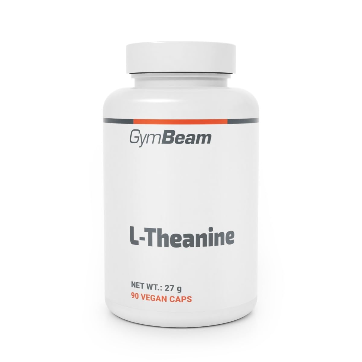 GymBeam L-Theanin Kapseln - Stressreduktion, Koffeinsynergie, vegan, 100 mg L-Theanin, 90 Kapseln