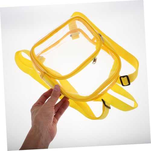 GALPADA Clear Transparent for Concerts Festivals Sports and Travel Spacious Design with Straps for Comfortable Wear and Easy Storage4