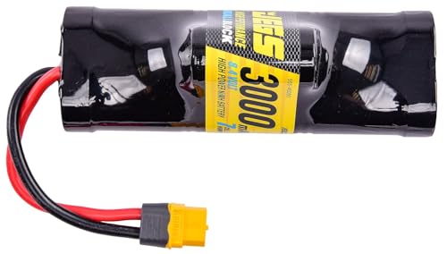 Batería NiMH Small Block JEGS 8.4V 3000 mAh 7 celdas miniatura 3