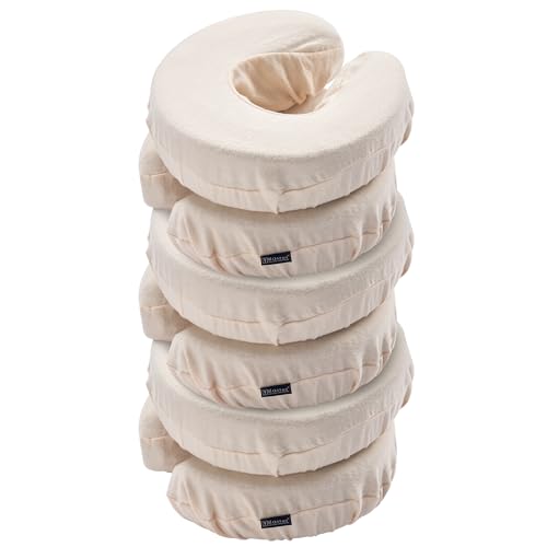 Master Massage 100% Cotton Pillow Covers, 100% all cotton, Machine Washable, Cream
