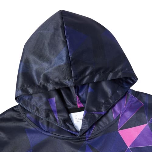 Image of Belovecol Boys Hoodies 3D Printed Hooded Sweatshirts with Pocket for 6-16Y | Pullover Hooded Style Pattern All-over Printed Long Sleeve Non-Fleece Soft Lightweight Tops for Kids