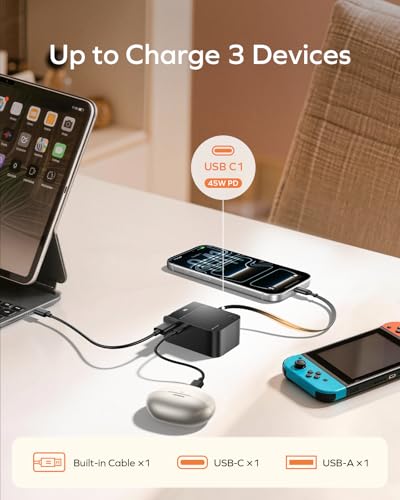 MOMAX 45W 10000mAh Fast Charging Portable Charger,Mini Travel Power Bank - image 3