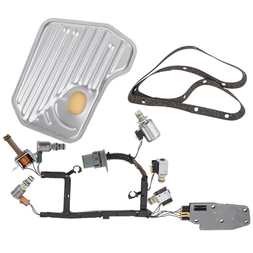 4L60E 4L65E Transmission Master Solenoid Kit EPC Shift TCC 3-2 PWM Compatible with 2003-2006 GM M30 M32 Replace#24209121 24215111 24230298 8683187 8677314 24208576