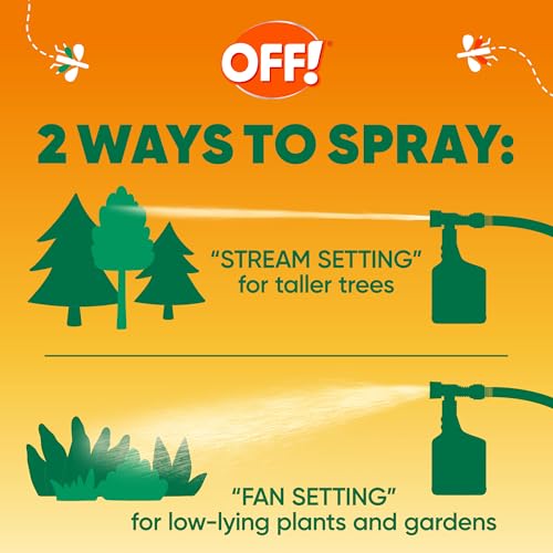 OFF! Backyard Pretreat Outdoor Bug & Insect Treatment Hose-End Spray, 32 oz - image 6