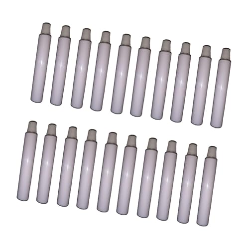 20 Pack Empty Aluminum Paint Tubes (5ml)