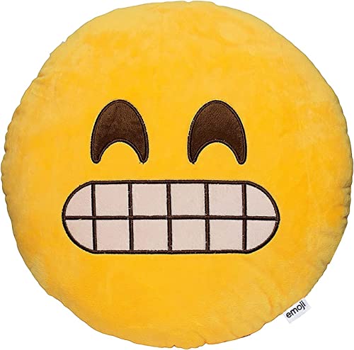 Vnnigmn Niedliches Emoji-Kissen Emoji-Puppe Emoji-Kissen, dekorativ, Spielzeug, Geburtstag, Geschenk, Heimdekoration