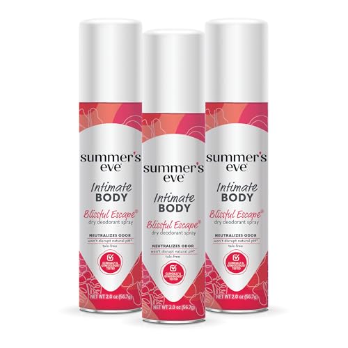 Summer's Eve Blissful Escape Daily Refreshing Feminine Spray, 2 o...