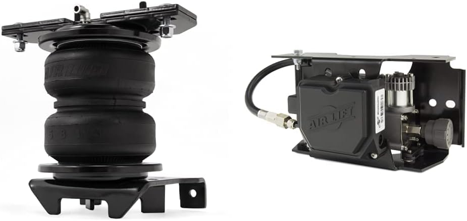 Air Lift 88295 LoadLifter 5000 Ultimate Air Suspension Kit & 25980EZ 25980EZ-2nd w Mobile App WirelessOne 2nd Generation EZ Mount
