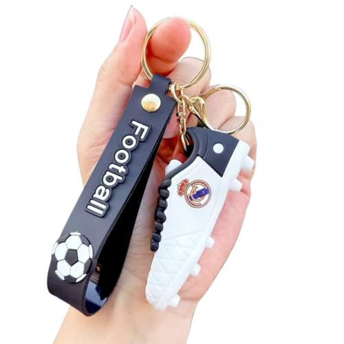 Image of Football jersey Keychain | Ronaldo key chains | messi Keychain | 3D Cute silicone key chain for bike men | soccer Keyring gifts for boys | anime key holder for bag