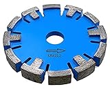 Disco de fresado de diamante 125 para calefacción por suelo radiante, especial para el fresado de una calefacción por suelo radiante
