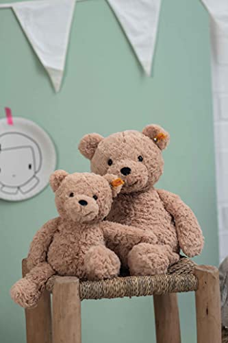 Steiff Jimmy Teddy Bear, Premium Teddy Bear Stuffed Animal, Teddy Bear Toys, Stuffed Teddy Bear, Teddy Bear Plush, Plushy Toy for Girls Boys and Kids, Soft Cuddly Friends (Light Brown, 16\") - Thumbnail 3