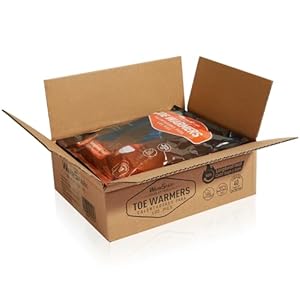 WarmSpark Toes Warmers – Foot Warmers for Feet, Toe Warmers Disposable, Long Lasting, Odorless, Air Activated – Up to 10 Hours of Heat