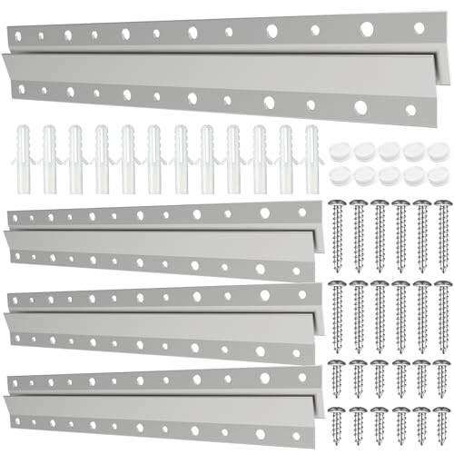 French Cleat Picture Hanging Kit (Supports 60 lbs)