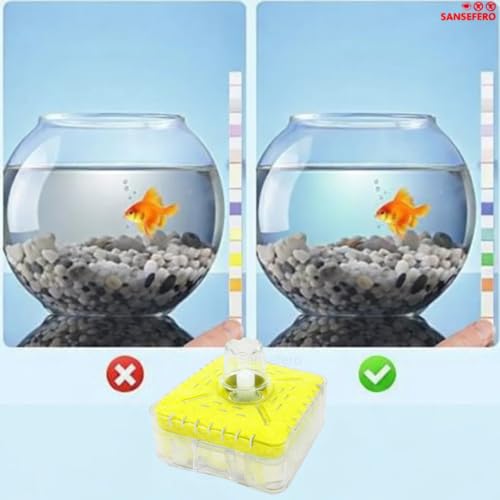 Image of SANSEFERO BL-A01 Biological Sponge Filter for Aquarium with 2mm L Tube Air-Powered Oxygen Bubble Filter Bio Sponge for Shrimp Tanks,Bowl, Fish Tank Quiet & Gentle (No Motor Added)