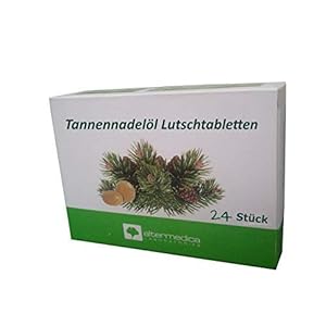 Tannennadelöl Lutschtabletten – gegen Viren und Bakterien, bei Erkältung, Halsschmerzen, antibakteriell, schleimlösend…
