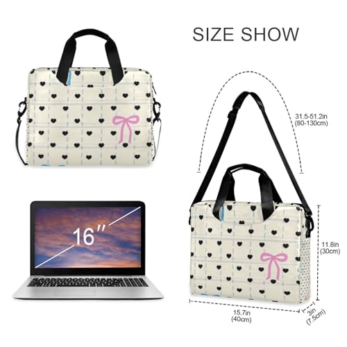 Funda para Laptop de 15.6 pulgadas con correa y asa miniatura 5