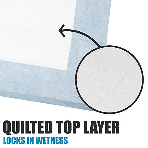 Image of BV Puppy Pads Leak-Proof 600 Count 22 inchx 22 inch - Absorbent Pee Pads for Dogs with 6-Layer Design, Rapid Dry Sheet & Built-in Attractant - Dog Pad with Odor Control, Perfect for Puppies & Senior Dogs