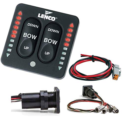 LENCO MARINE - 15170-001 Lenco LED Indicator Integrated Tactile Switch Kit w/Pigtail f/Single Actuator Systems #1