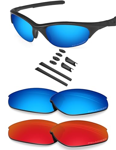 Image of BLAZERBUCK Polarized Replacement Lenses for Oakley Half Jacket - 2 Pairs