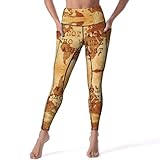 Photo Gallery leggings a vita alta da donna "not all those who wander are lost", morbidi pantaloni da yoga, leggings da allenamento con tasche, nero , xxl Photo Gallery leggings a vita alta da donna "not all those who wander are lost", morbidi pantaloni da yoga, leggings da allenamento con tasche, nero , xxl