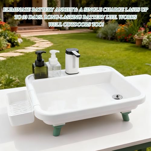 Lavabo portable de camping à large ouverture pour station de lavage - 5