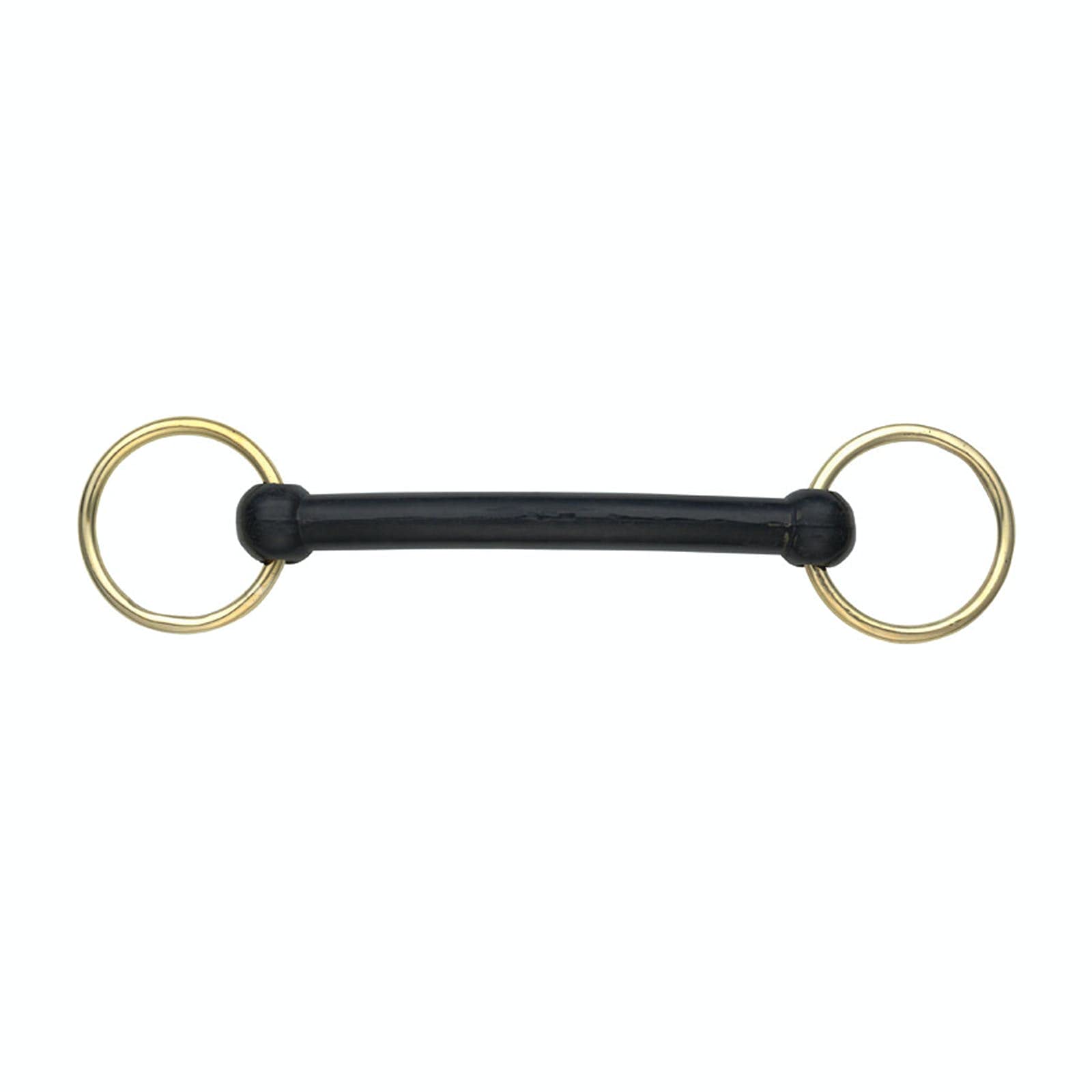Shires Rubber Covered Overcheck Bradoon 4"