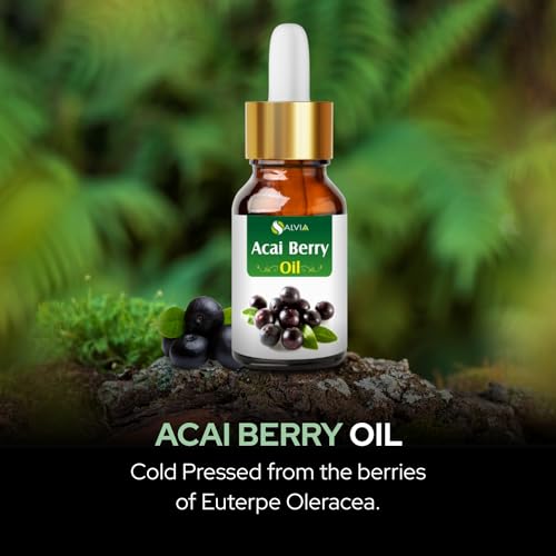 Image of Salvia Acai Berry (Euterpe Oleracea) Oil|100% Pure & Natural Undiluted Carrier Oil - 15ml