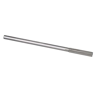 Drill America DWRR Series Qualtech High-Speed Steel Chucking Reamer, Straight Flute, Round Shank, Uncoated (Bright) Finish, 1-1/8