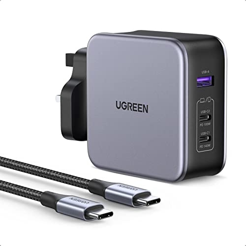 UGREEN MacBook Pro Charger 140W USB C Nexode 3-Port PD3.1 PPS