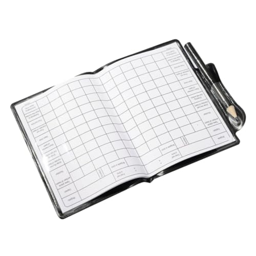 BRIGHTFUFU Referee Accessory Kit Red Yellow Soccer Cards Metal Whistle PVC Material Practical for Football Rugby Badminton Matches