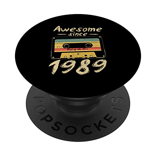 Cumpleaños 1989, impresionante desde 1989, hombres y mujeres, nacido en 1989 PopSockets PopGrip Intercambiable