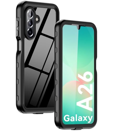 Coque Samsung Galaxy A26 5G étanche IP68 antichoc intégrale noir