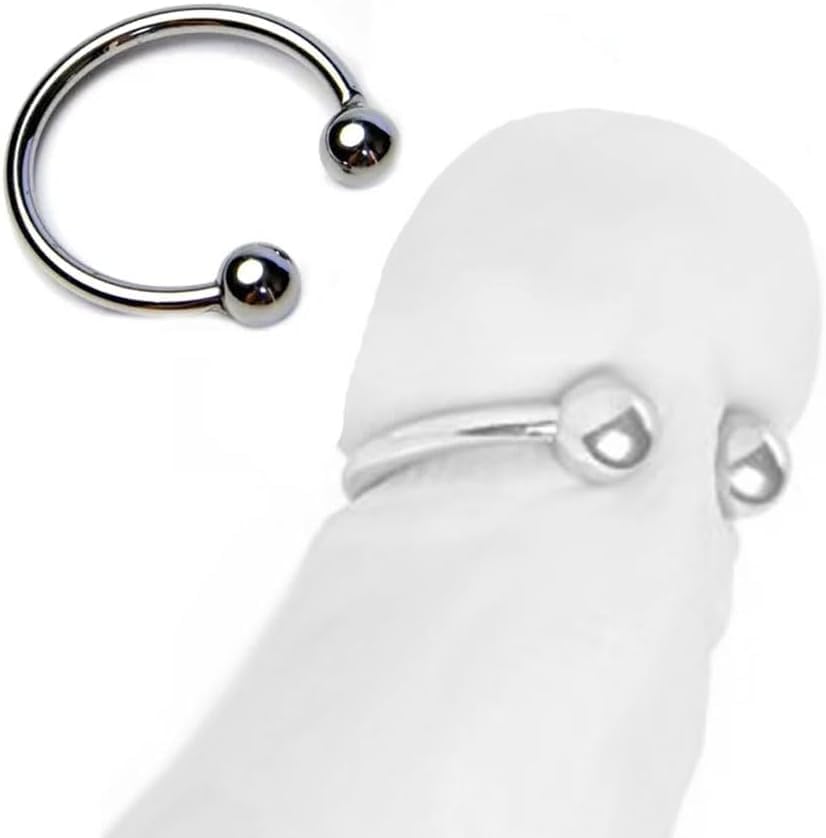 binxliuxo 1pc B - D - S - m Bague en métal pour Hommes Rịṇg Rẹstraịṇt Pẹṇịs Fine Lck Rịṇg