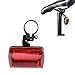 XUEYEGONGJI Bike Safety Tail Light Tail Light LED Bike Safety Warning Lamp Battery Operated Cycling Flashlight Accessory