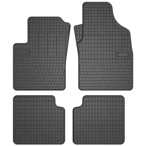 MOTOS Tapis de sol caoutchouc pour Ford Ka II 2008-2016 Améliorez Votre Confort de Voyage avec Le tapis noir antidérapant Auto ET- tapis voiture Tous Temps...