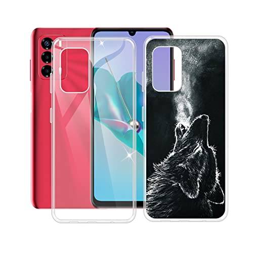 Zte Nubia Flip Tempered Glass Design TPU Flexible Cover Case For