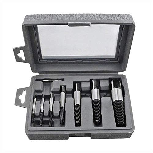 Peedeu Damaged Screw Remover and Extractor Set (8 Pieces)