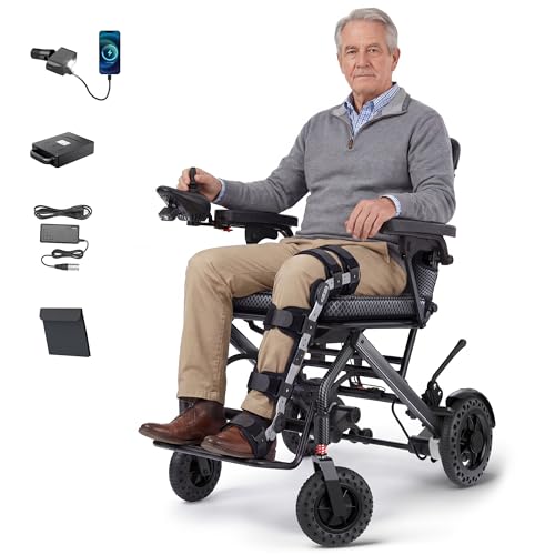 VERPAL 32lbs Lightweight Electric Wheelchair