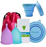 Las Copas Menstruales Furuize Sport son perfectas para mujeres de cualquier edad con un ritmo de actividad diario activo normal. Son fabricadas con silicona suave de grado médico 100%. Hipoalergénico, libre de BPA y otras sustancias peligrosas. Aprobado y certificado por la CE, FDA y ROHS. Con una vida útil de aproximadamente 10 años. No produce alergias, picores, resequedad, infecciones ni efectos secundarios nocivos para la salud vaginal.