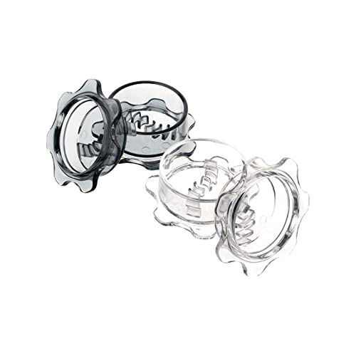 Manual Garlic Mincer (2 Pack), Garlic Crusher, Garlic Mincer Tool, Ginger Grater, Garlic Grater, Garlic Grinder, Mincer To Ginger, Herb, Nuts (White/Gray) #TOP1