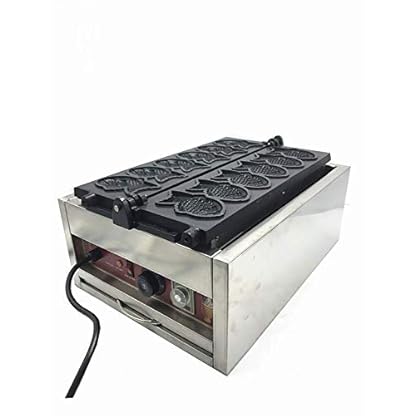 CGOLDENWALL NP-724 Waffeleisen Waffelmaschine mit Fisch Form Taiyaki Japan Stil 6 stücke Kommerziellen Waffeleisen Antihaft Elektrische Edelstahl CE Zertifikat 220 V