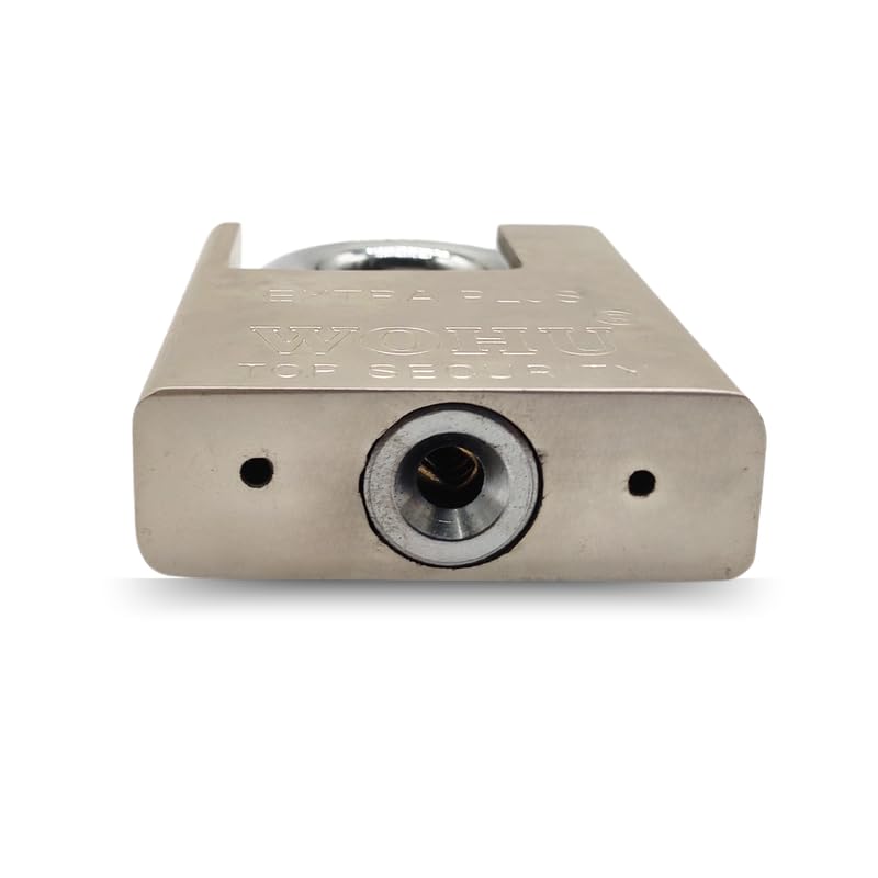 Image of 60mm Security Padlock Shed Gate Lock 3 Keys 35mm Shank Brass Core Security