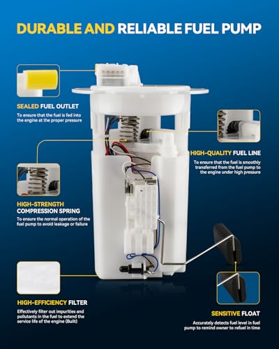 Image of PHILTOP Electric Fuel Pump Assembly FG1783 Fit for Altima
