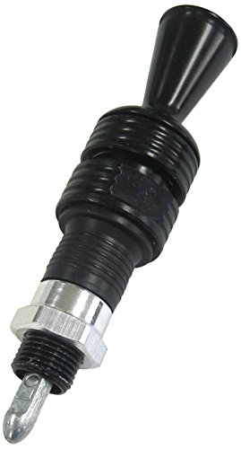 Lokar X1209147 Black 3" Direct Fit Transmission Dipstick with Lock for GM TH-350/TH-400 Transmission