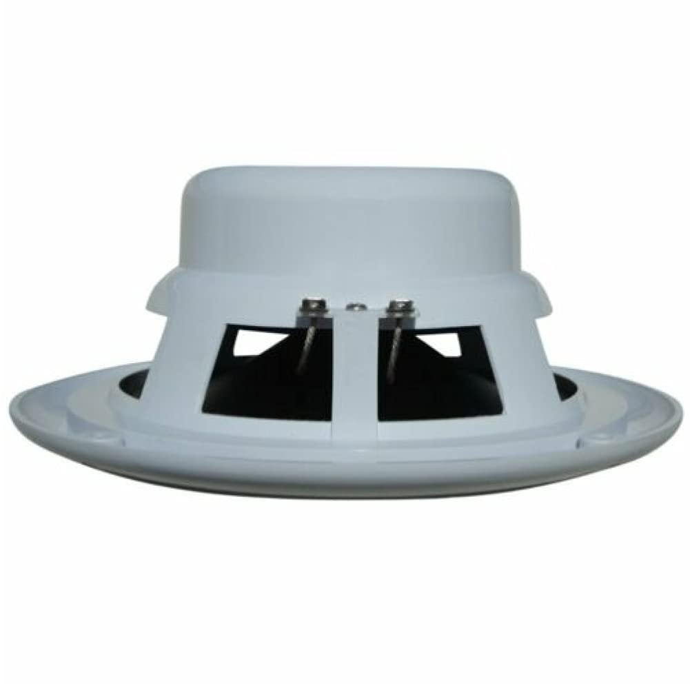 Pyle 2 PLMR60W 18 cm 180 mm Altavoces Blancos de Doble Cono a Prueba de Agua para mar Piscina Barco Hotel Restaurante Pub 75 vatios rms 150 vatios máx, por par